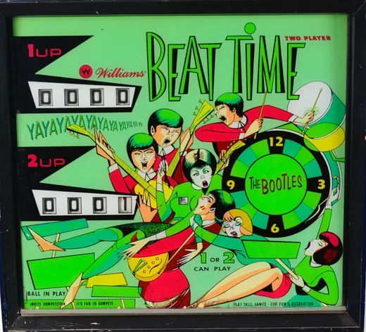 Beat Time, Backglas