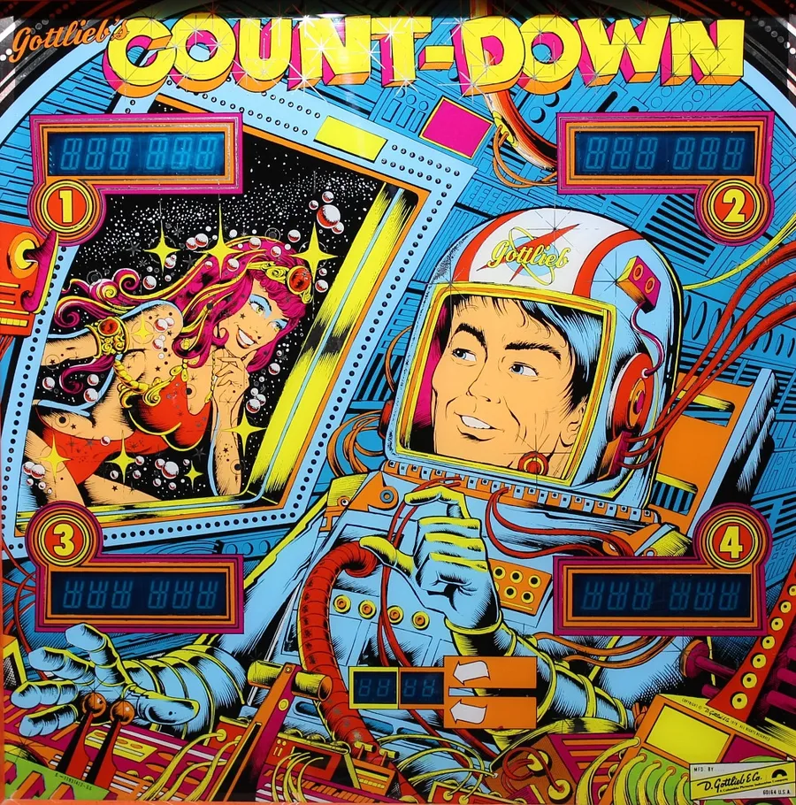 Count-Down, Backglas