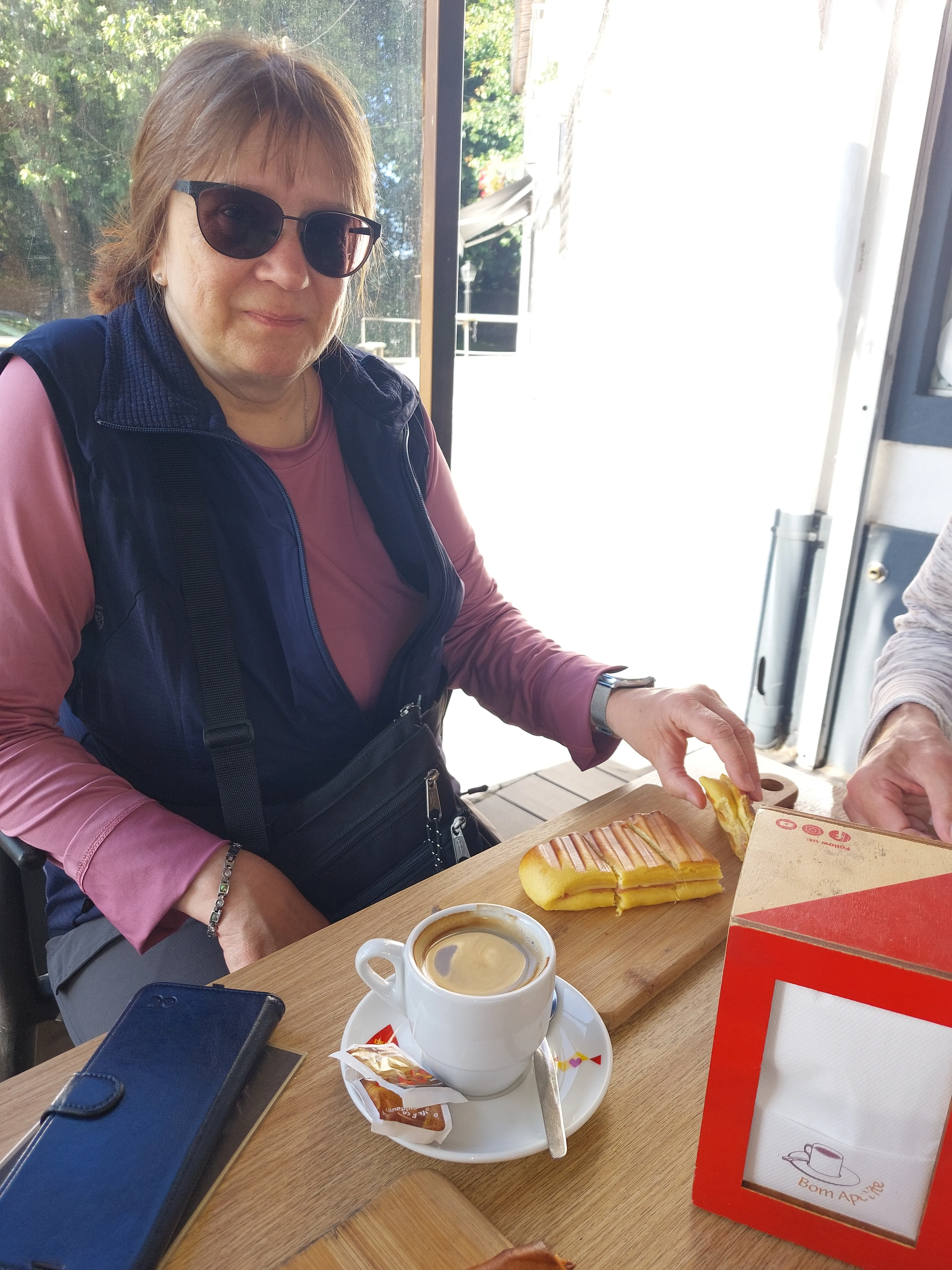 Frühstück in Moreia