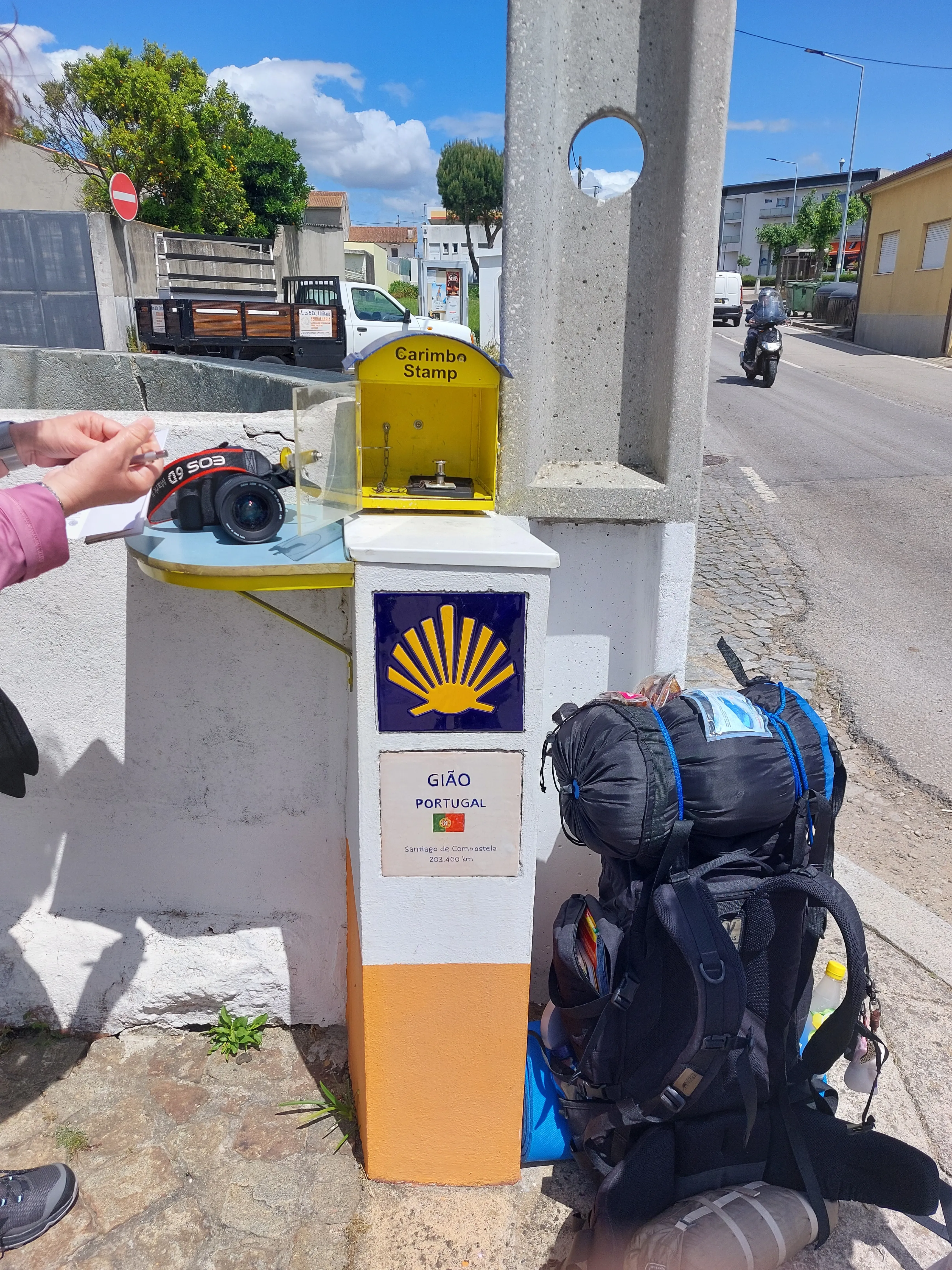 Stempelkasten in Gião