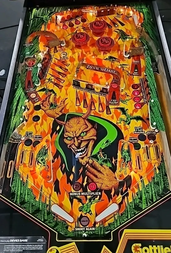 Devil´s Dare, Spielfeld