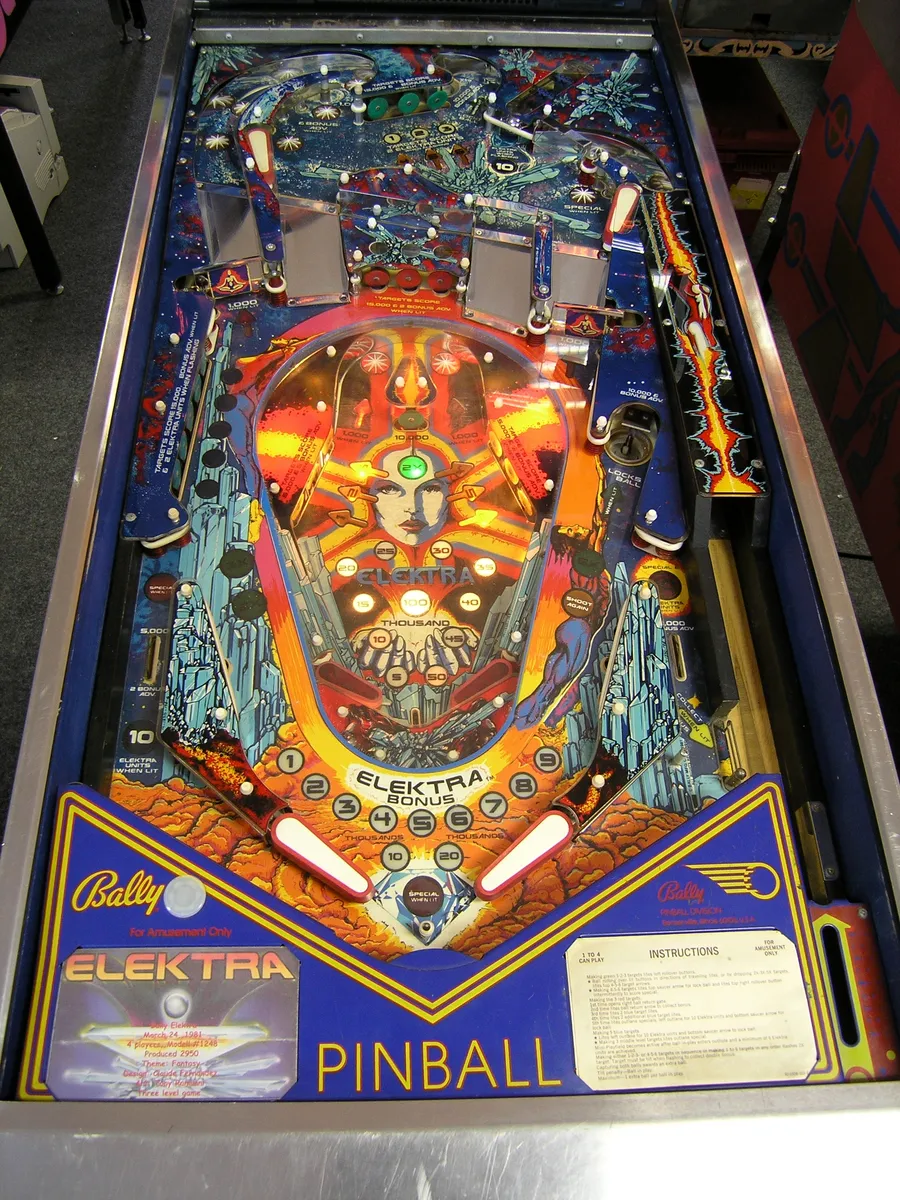 Elektra, Spielfeld