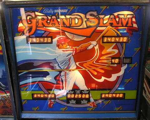 Grand Slam, Backglas