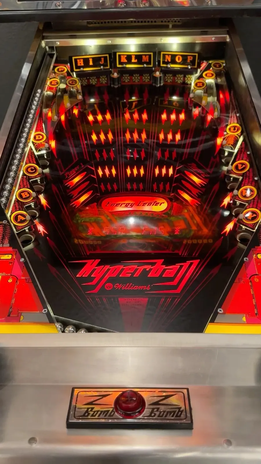 Hyperball, Spielfeld