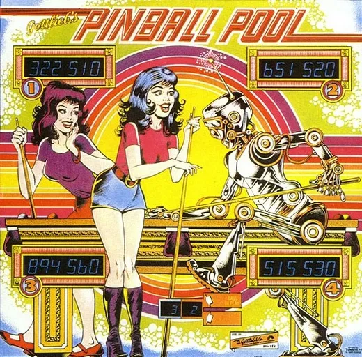 Pinball Pool, Backglas