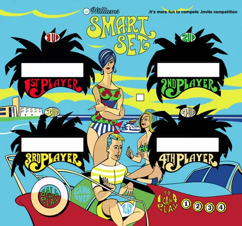 Smart Set, Backglas