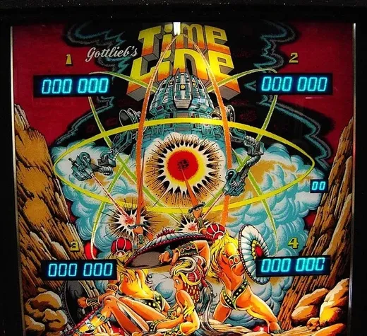 Time Lne, Backglas